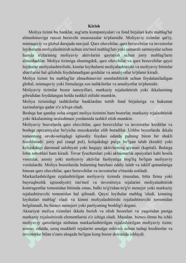 Bank tizimi moliya 4