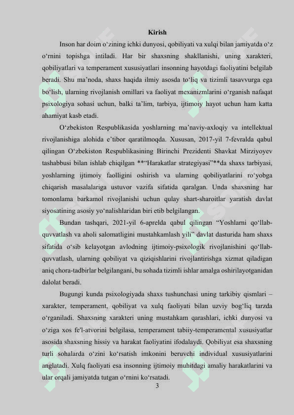Shaxs haqida umumiy tushuncha , xarakter, qobiliyat, temperament, xulq faoliyati 2