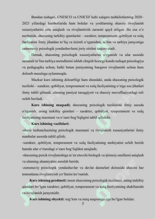 Shaxs haqida umumiy tushuncha , xarakter, qobiliyat, temperament, xulq faoliyati 4