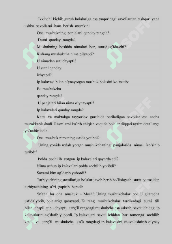 Maktabgacha yoshdagi bolalarni suhbat orqali ravon nutqini shakllantirish 8