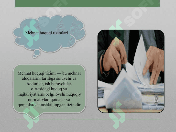 Mehnat huquqi uslublari va tizimlari 5