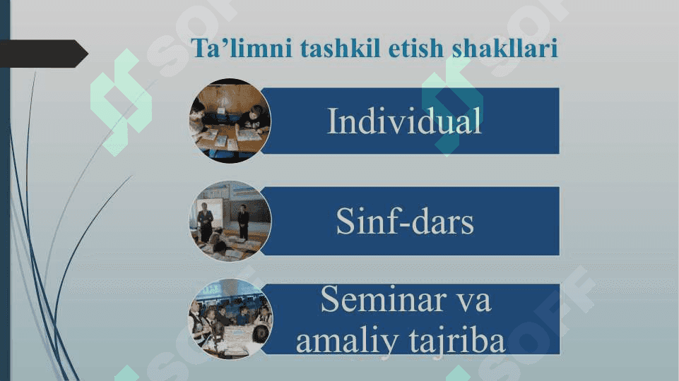TA’LIMNING TASHKILIY SHAKLLARI 4