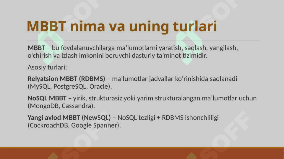 Zamonaviy MBBT statistikasi asosida  umumiy tahlil 3