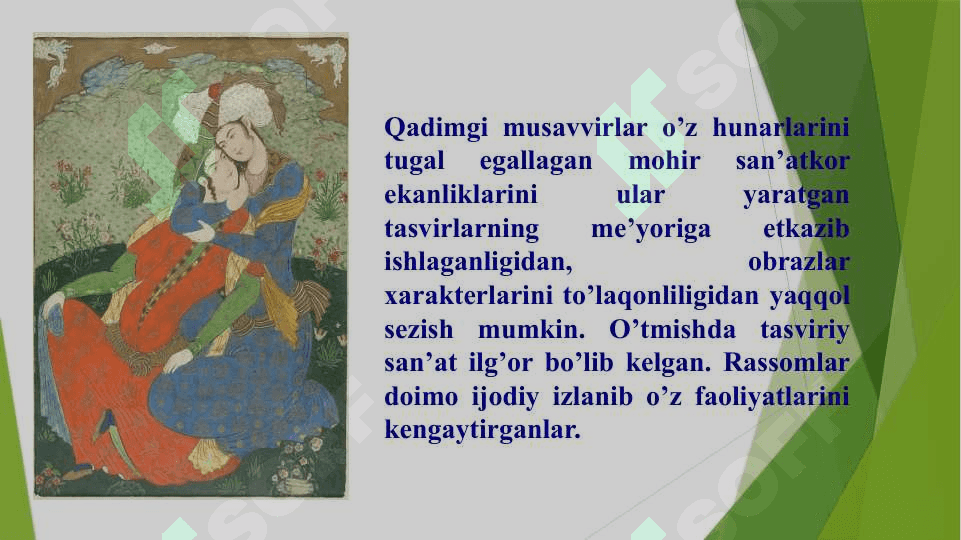 O’RTA ASRLARDA  O’RTA OSIYO MINIATYURA SAN’ATI 5