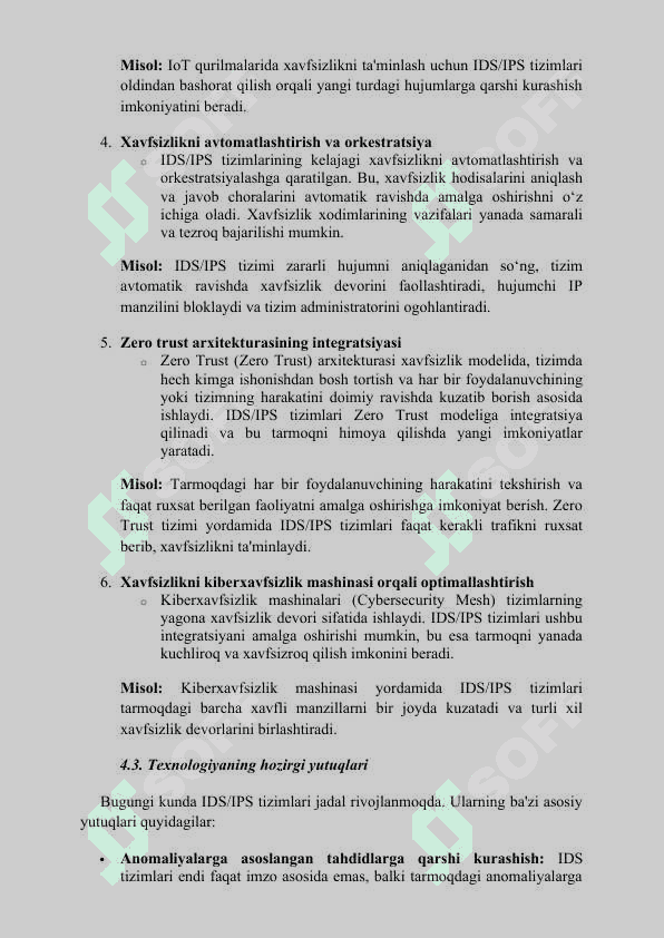 Hujumlarni aniqlash va bartaraf etish tizimlari 8