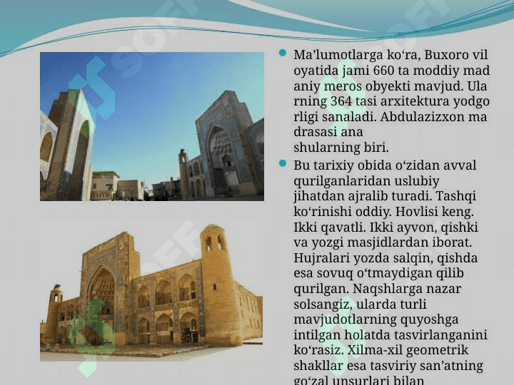 ABDULAZIZXON MADRASASI 2