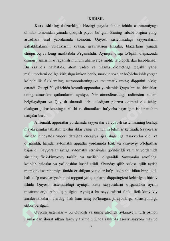 QUYOSH SISTEMASIDAGI HALQALI SAYYORALAR 2