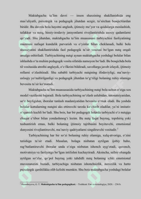 TARBIYACHI NUTQIGA QO'YILADIGAN PEDAGOGIK TALABLAR. 5