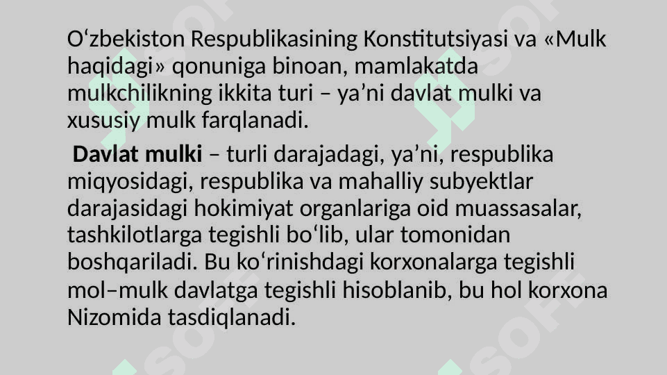 Qurilishda xususiy mulkchilikning tashkiliy shakllari 2
