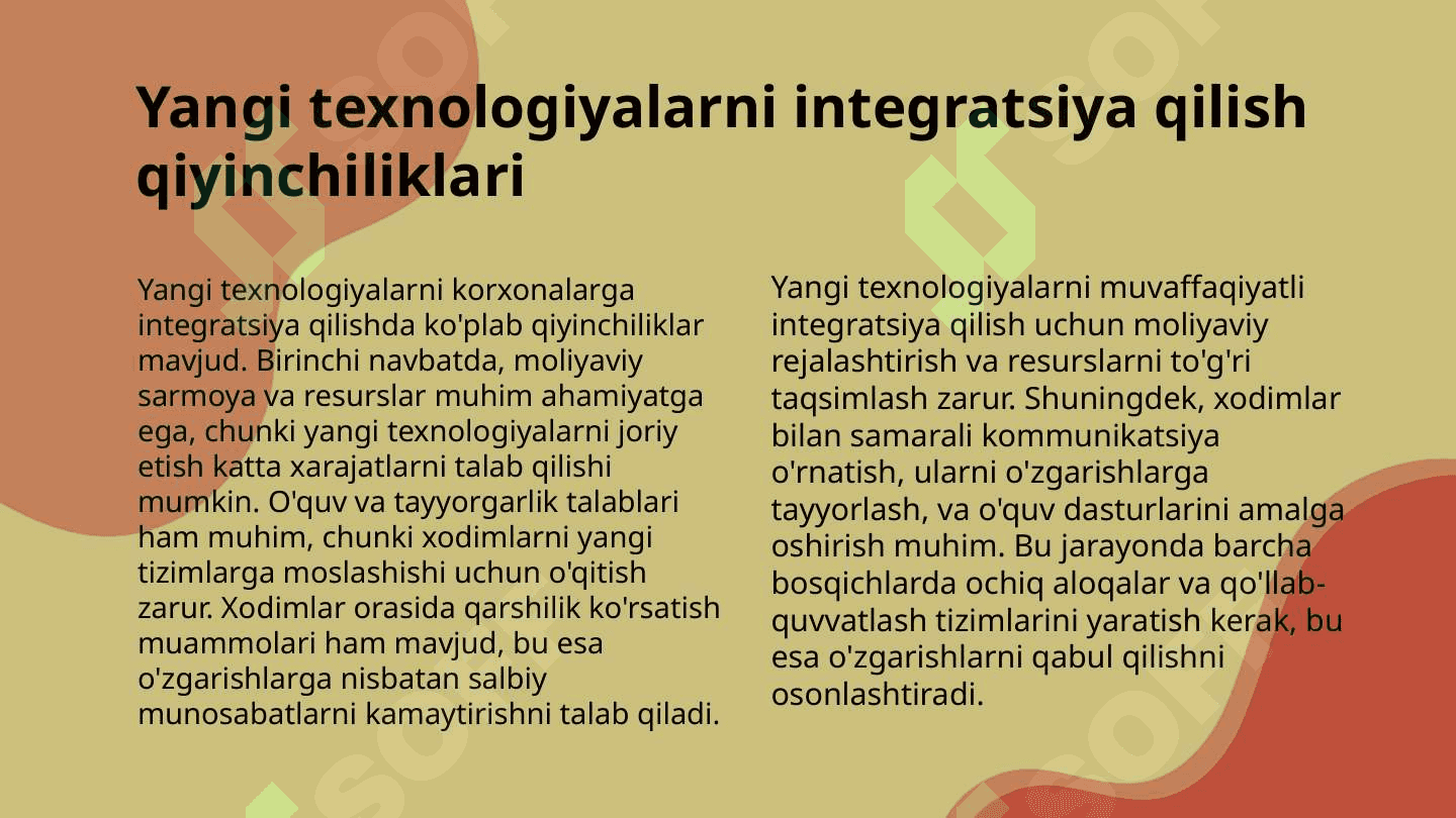 Korxonalarda innovatsion faoliyatni tashkil qilish 8