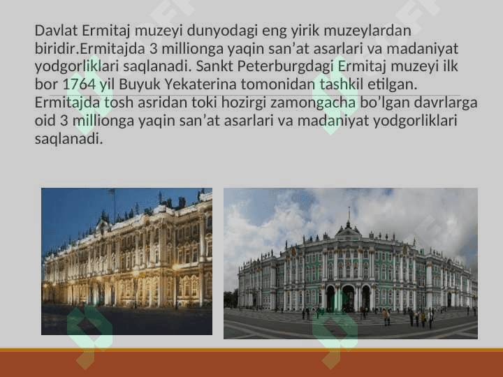 Rossiya Davlat muzeylari Россия давлат музейлари 4