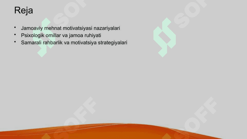 Motivatsiya vositasida umumiy mehnatga chorlash nazariyalari 2