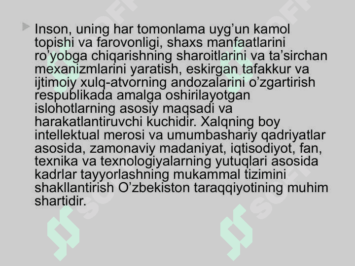 Kadrlar siyosati tashkilotni rivojlantirish strategiyasi bilan bo’g’liqligi 3