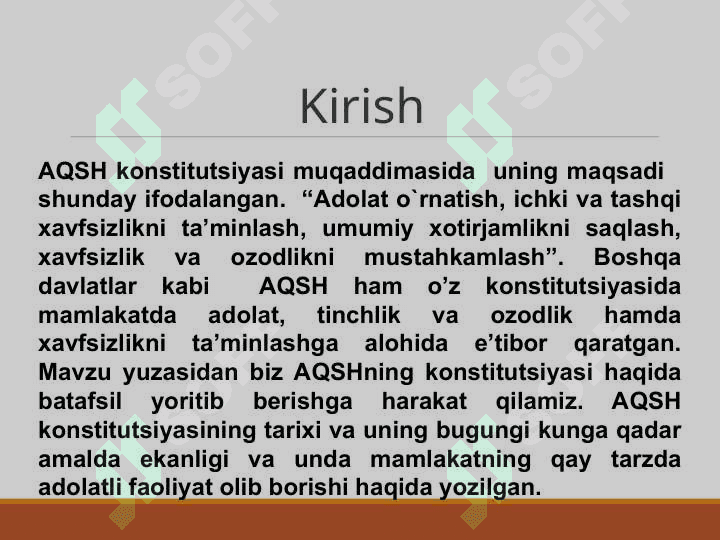 AQSH konstitutsiyasi АКШ кониституцияси 4