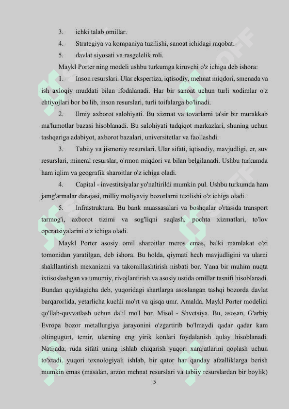 M.PORTER USLUBIYATIGA KO’RA O’ZBEKISTONNING RAQOBAT USTUNLIGI..docx 4