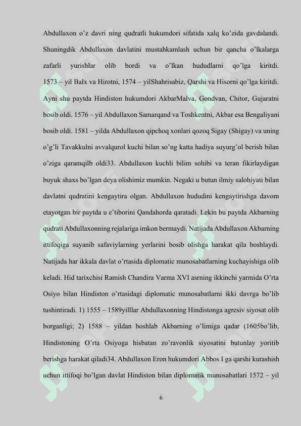 SHAYBONIYLAR VA BOBURIYLAR O’RTASIDAGI DIPLOMATIK MUNOSABATLAR..docx 5