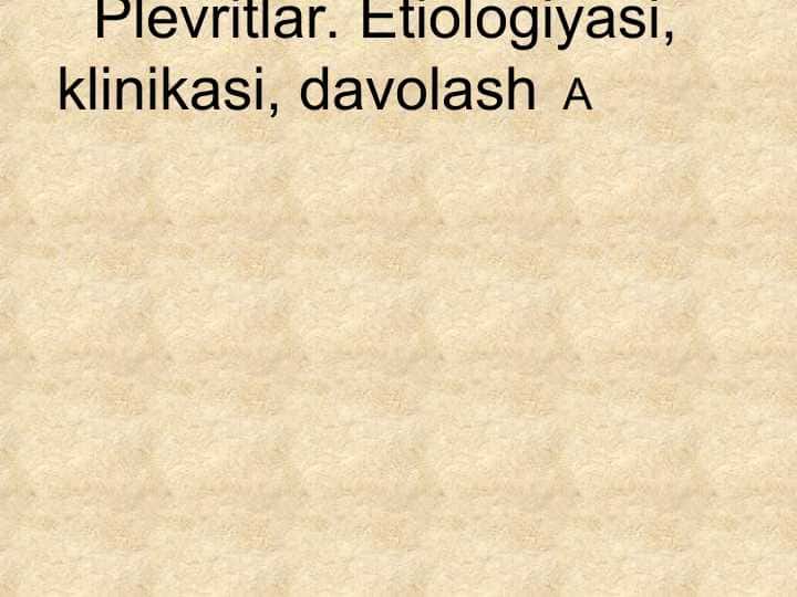 #Plevritlar #slayd