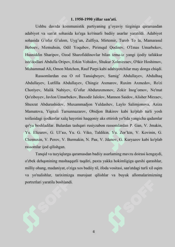1950-1980 - YILLARDA O`ZBEKISTONDA DASTGOHLI RANGTASVIR SAN’ATI.docx 3