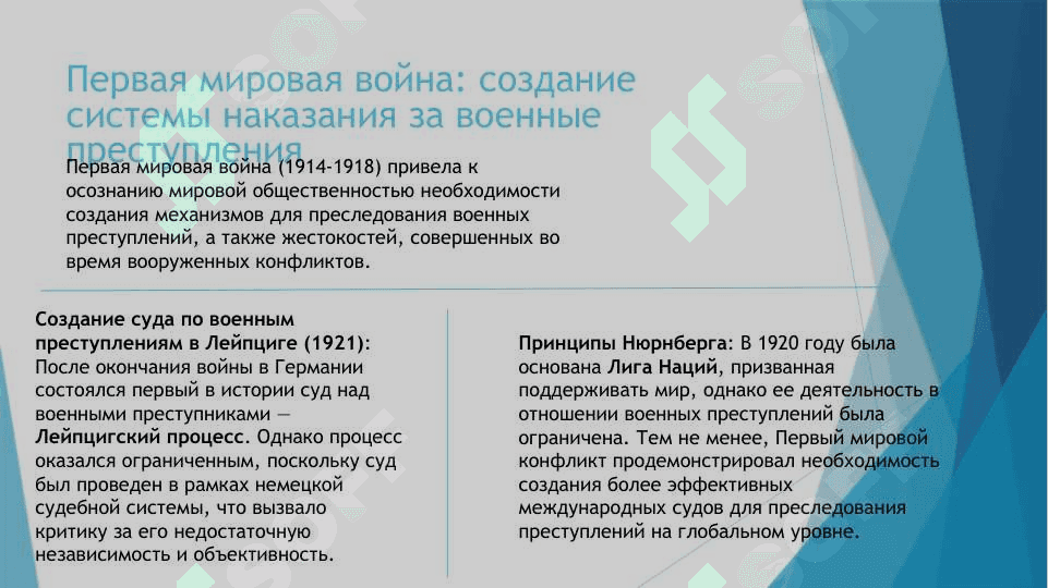 Система международного уголовного правосудия (международной уголовной юстиции): история формирования 8