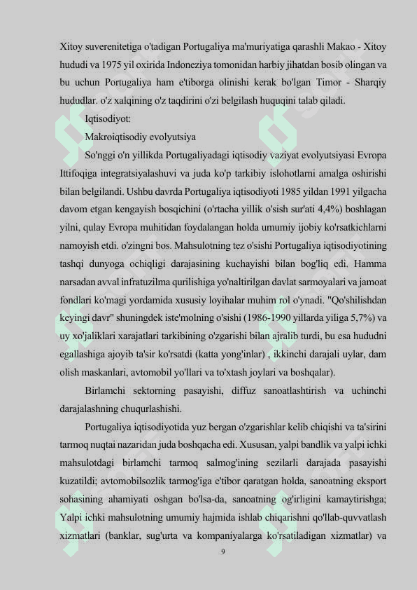 PORTUGALIYA XVIII ASR IKKINCHI YARMIDA RIVOJLANISHNING ASOSIY TENDENSIYALARI.docx 8