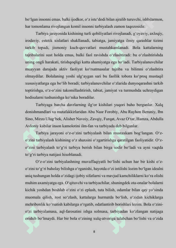 BOSHLANG’ICH SINFLARDA TARBIYA JARAYONI MOHIYATI VA MAZMUNI.docx 7