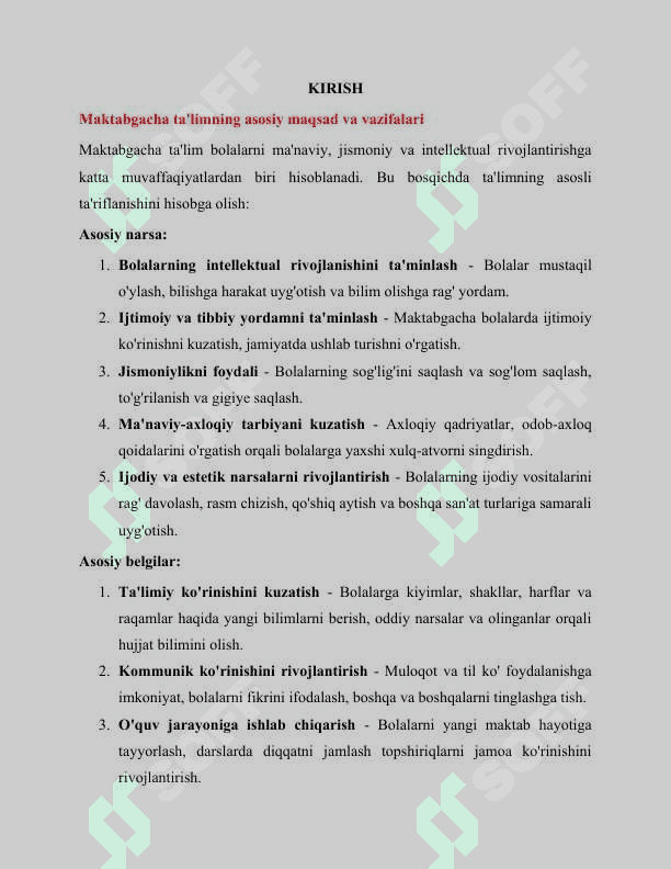 Taʼlim tizimida maktabgacha taʼlim tashkilotlarining tutgan oʻrni va uning istiqbollar 3