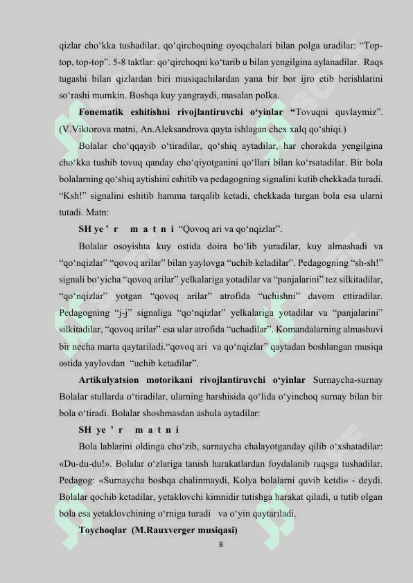 NUTQ BUZILISHLARINI BARTARAF ETISH MEXANIZIMI. 8