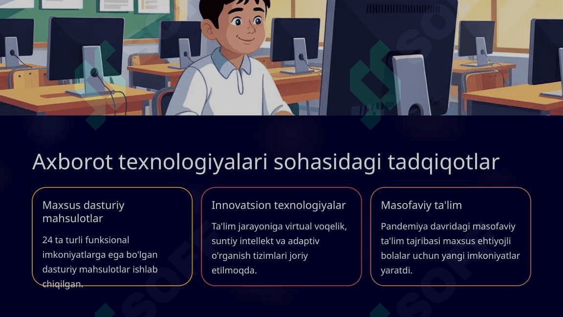 Turli yoʻnalishdagi ilmiy tadqiqotlarda inklyuziv taʼlim muammolarini oʻrganish 7