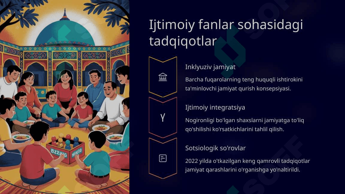 Turli yoʻnalishdagi ilmiy tadqiqotlarda inklyuziv taʼlim muammolarini oʻrganish 8