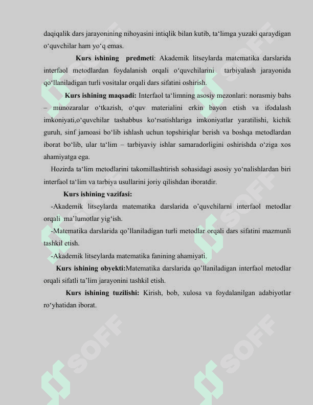 Akademik litseyda Logarifmik funksiyalarni oʼqitish metodikasi 4