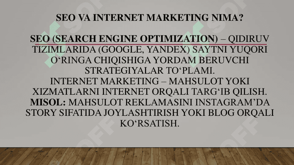 SEO va Internet marketing 2