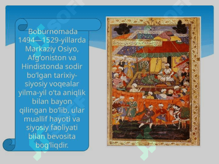 Boburnomada muallifning adabiy estetik qarashlari 3