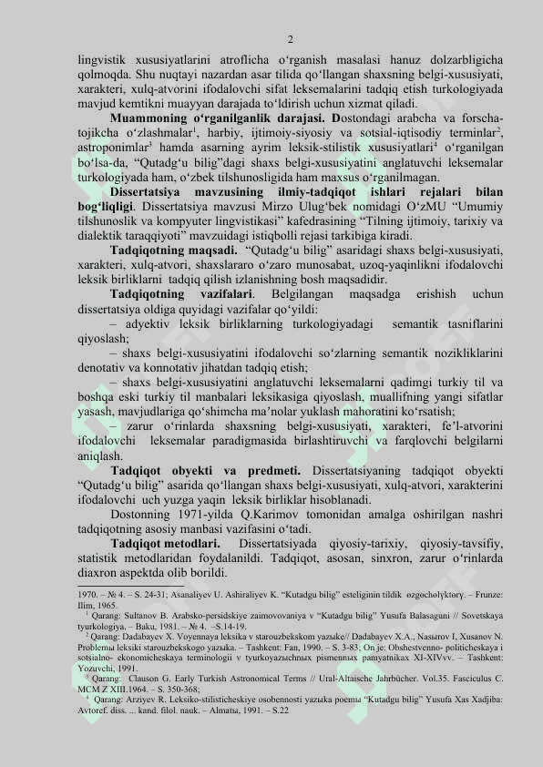 QUTADGʻU BILIG”DAGI SHAXS BELGI-XUSUSIYATINI  ANGLATUVCHI  LEKSIKA 2