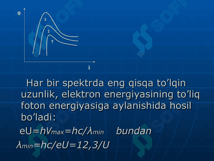 RENTGEN NURLANISHI VA UNI TIBBIYOTDA QO’LLANILISHI. Рентген нурланиш 8