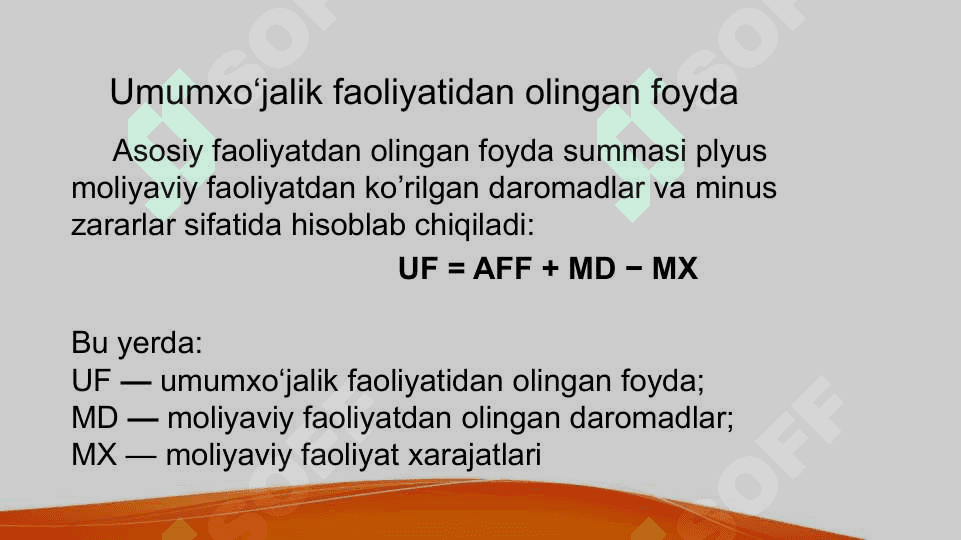 Raqobatlashgan bozorda firma foydasini maksimallashtirish 6