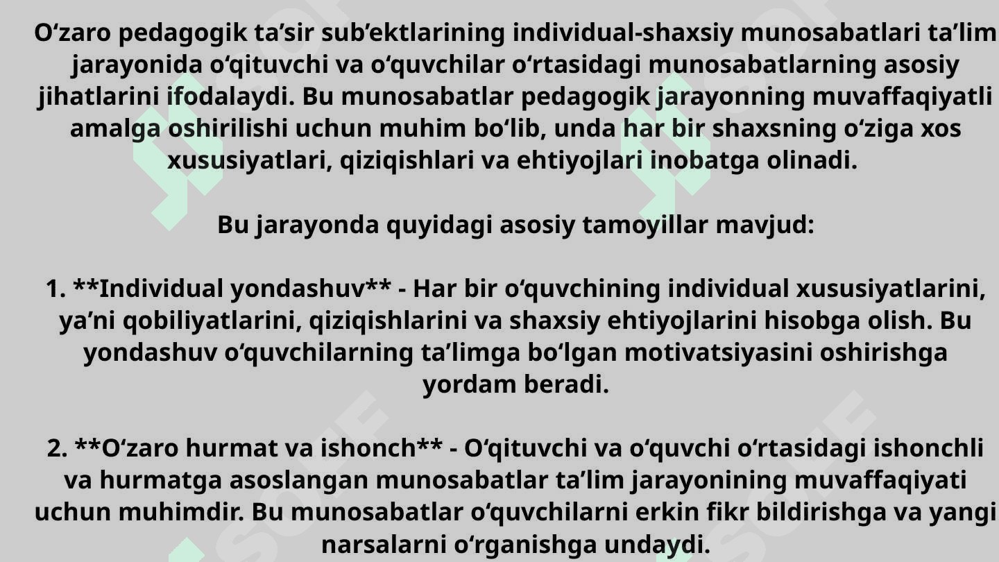 Pedagogik diagnostika 6