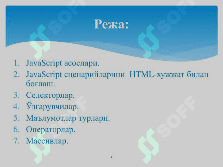 JavaScript asoslari 2