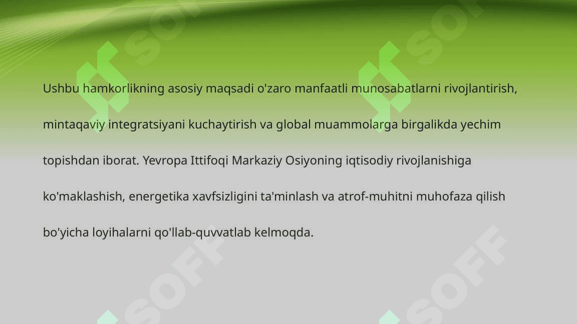 Yevropa ittifoqi va Markaziy Osiyo 3