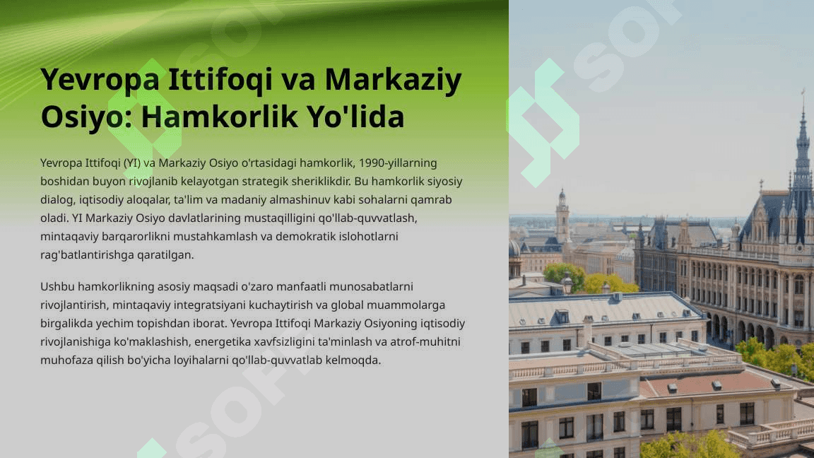 Yevropa ittifoqi va Markaziy Osiyo 4