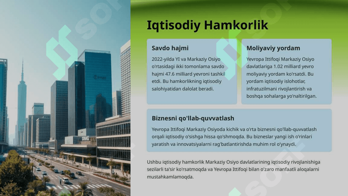 Yevropa ittifoqi va Markaziy Osiyo 7