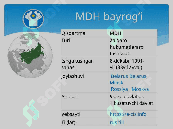 Mustaqil davlatlar hamdo'stligi mamlakatlari iqtisodiyoti 5