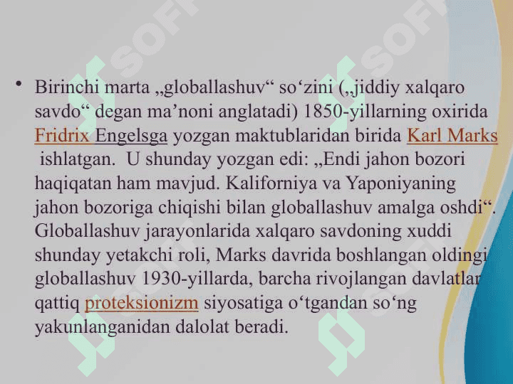 Globallashuv va mafkuraviy immunitetGloballashuv va mafkuraviy immunitet 3