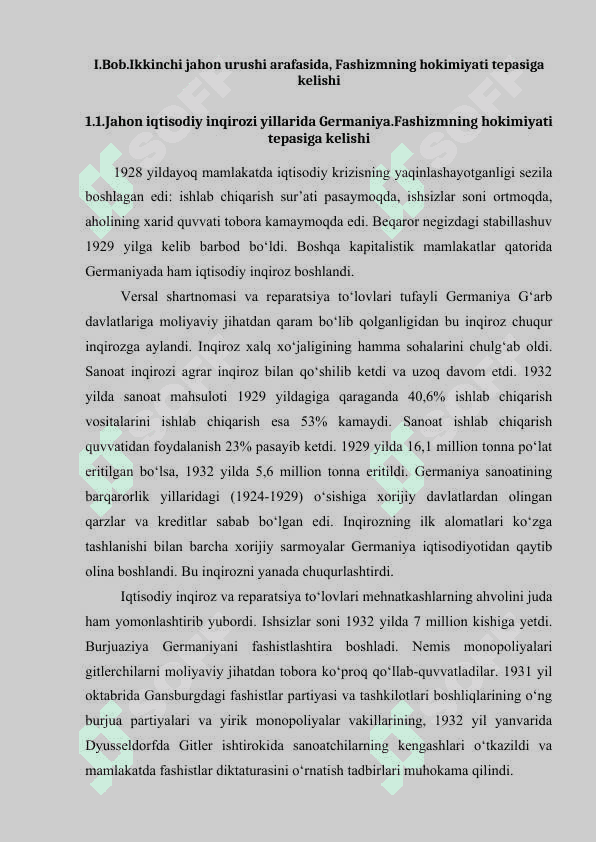 Yevropa Ikkinchi jahon urushi arafasidagi siyosiy holatlar va mojorolar 5