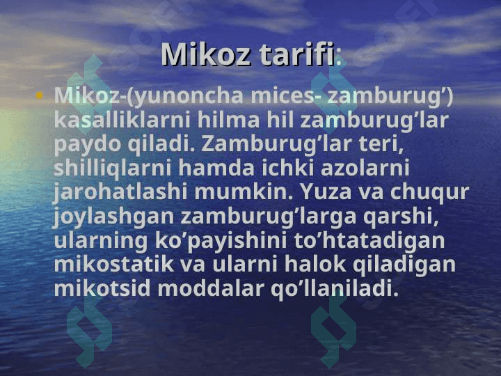 Zamburug`lar infeksiyasi 3
