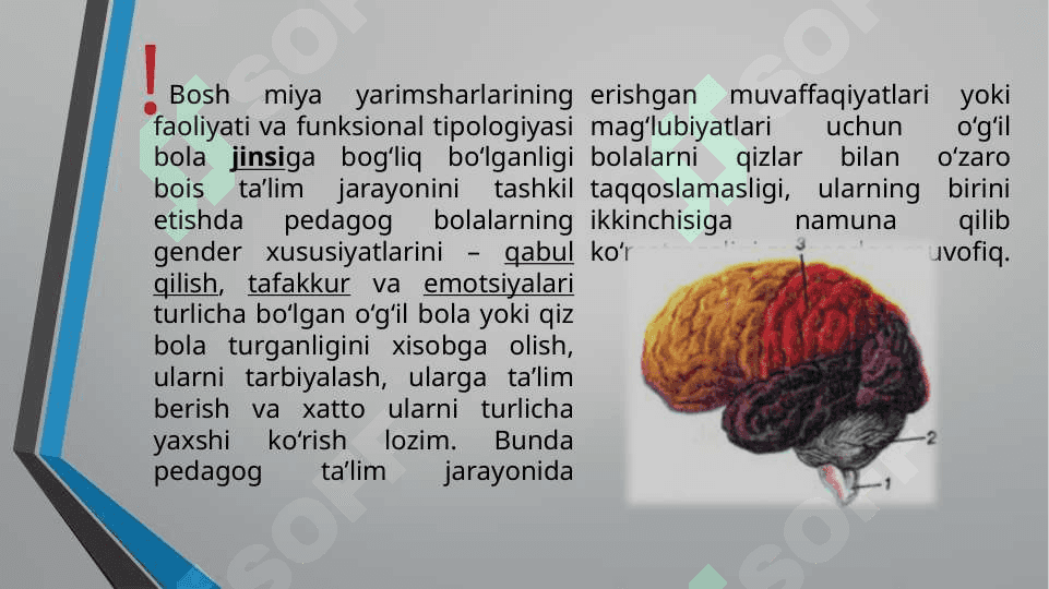YARIMSHARLAR ASSIMETRIYASI VA BOLALARNING   GENDER FARQLARI 2