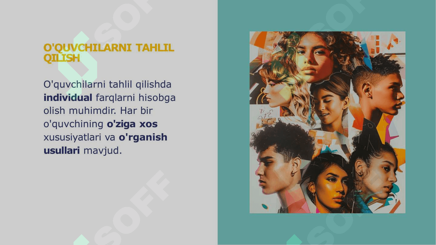 O'QUVCHILARNI NEYROPEDAGOGIK XUSUSIYATLARI VA BILISH JARAYONLARINING TAHLILI 4