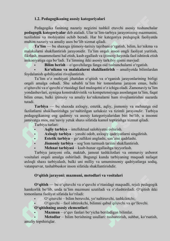 Pedagogika fanining ilmiy-tadqiqot metodlari 3
