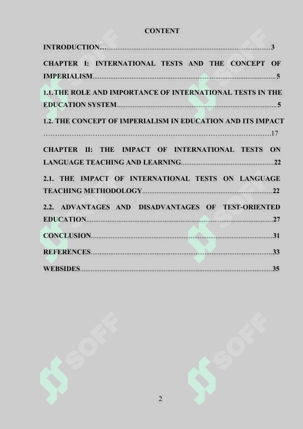 The imperialism of international tests and its implications for language teaching and learning 2