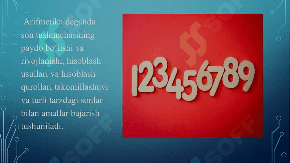 arifmetrik misollarni yechish boshlang'ich maktabda matematika fanini o'ranishga tayyorlash. 3