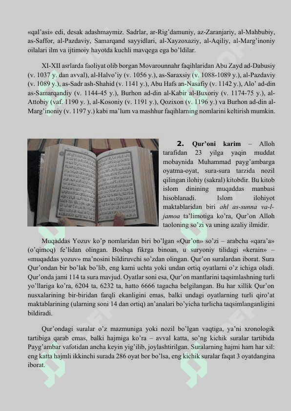 ISLOM SHARIATI MANBALARI 6